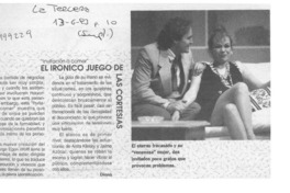 El irónico juego de las cortesias  [artículo] Diona.