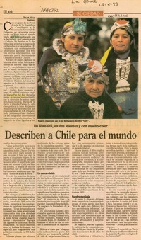 Describen a Chile por el mundo
