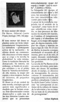 El tono menor del deseo