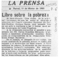 Libro sobre la pobreza  [artículo].