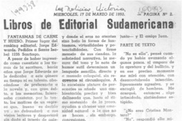 Libros de Editorial Sudamericana