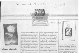 Ráfagas de versos y bytes  [artículo] V. V.