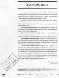 Juan Luis Martínez  [artículo] Alex V. Bischhoffshausen V.