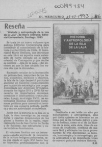 Reseña  [artículo] E. U.