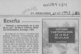 Reseña  [artículo] E. U.