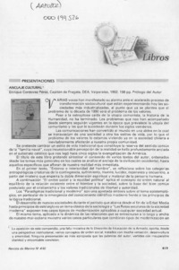 Anclaje cultural  [artículo].