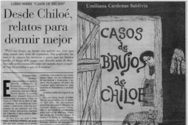 Desde Chiloé, relatos para dormir mejor