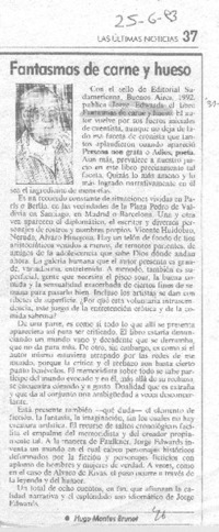 Fantasmas de carne y hueso