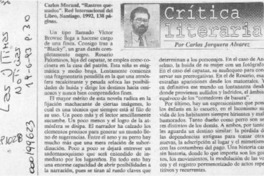 Rastros quemados  [artículo] Carlos Jorquera Alvarez.