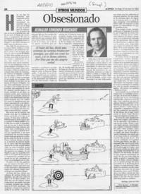 Obsesionado  [artículo] Reinaldo Edmundo Marchant.