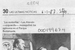 Bajo la noche faenaron "Los matarifes"  [artículo].