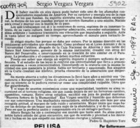 Sergio Vergara Vergara