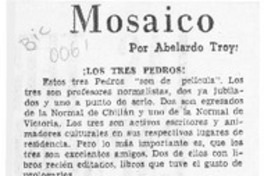 Mosaico  [artículo] Abelardo Troy