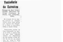 Vecindario de estrellas  [artículo] Carlos René Correa C.