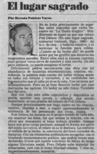 El lugar sagrado