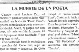 La Muerte de un poeta
