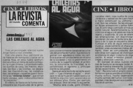 Las chilenas al agua  [artículo] H. V. M.