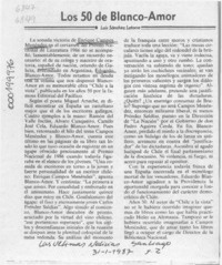 Los 50 de Blanco-Amor  [artículo] Luis Sánchez Latorre.