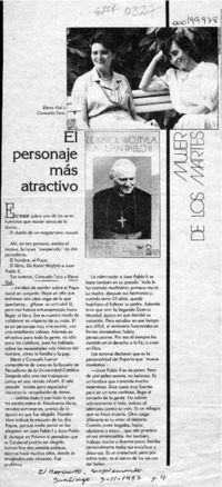 El Personaje más atractivo  [artículo].