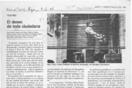 El deseo de toda ciudadana  [artículo] A. M. F.