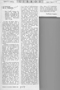 La huelga de El Teniente  [artículo] Guillermo Campero.