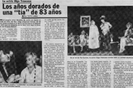 Los años dorados de una "tía" de 83 años