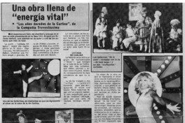 Una Obra llena de "energía vital"