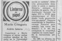 Mario Góngora
