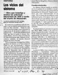 Los vicios del sistema  [artículo] J. Q.