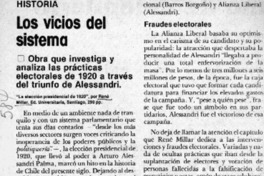 Los vicios del sistema  [artículo] J. Q.