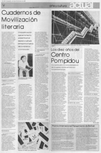 Cuadernos de movilización literaria