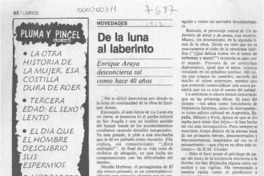 De la luna al laberinto  [artículo].