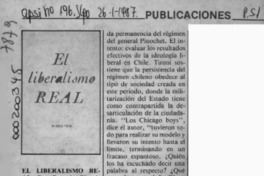El Liberalismo real  [artículo].