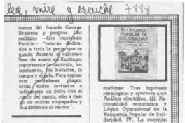 "Economía popular de solidaridad, identidad y proyecto en una visión integradora"  [artículo].