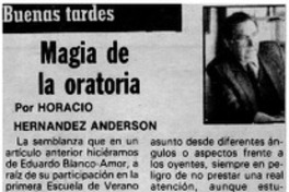 Magia de la oratoria