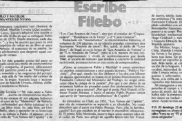 Pablo y Matilde (Los amantes de Nyon)  [artículo] Filebo.