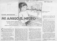 Mi amigo el negro  [artículo].