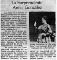 La Sorprendente Anita González