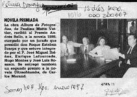 Novela premiada  [artículo].