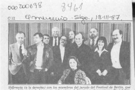 Skármeta asistirá a "Ardiente paciencia"  [artículo].