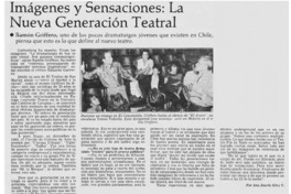 Imágenes y sensaciones, la nueva generación teatral