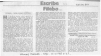 Escribe Filebo  [artículo] Filebo.