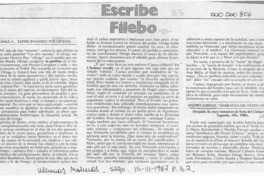 Escribe Filebo  [artículo] Filebo.