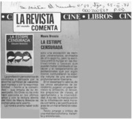 Maura Brescia, "La estirpe censurada"  [artículo].