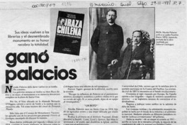 Ganó Palacios  [artículo] M. S.