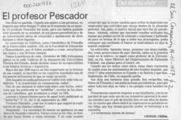 El profesor Pescador