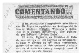 Comentando --  [artículo] A. P.