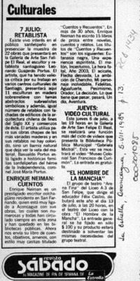 Enrique Neiman, cuentos  [artículo].