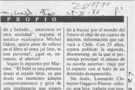 Juventud vertiginosa  [artículo].