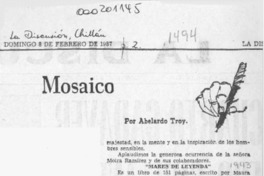 "Mares de leyenda"  [artículo] Abelardo Troy.